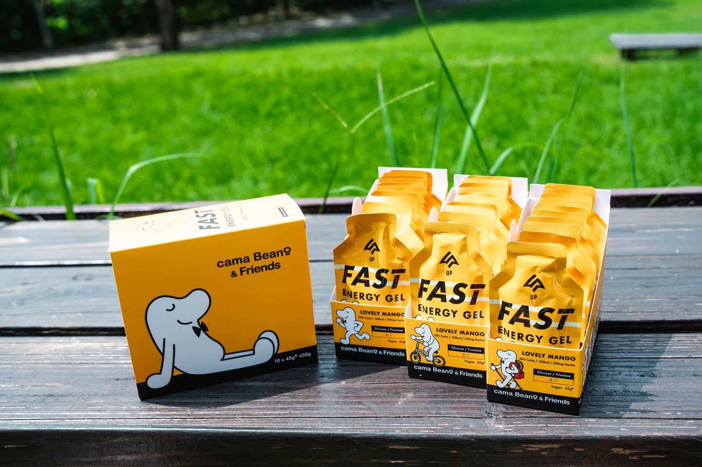 UP Cama Beano & Friends FAST能量果膠 戀夏芒果風味 盒裝