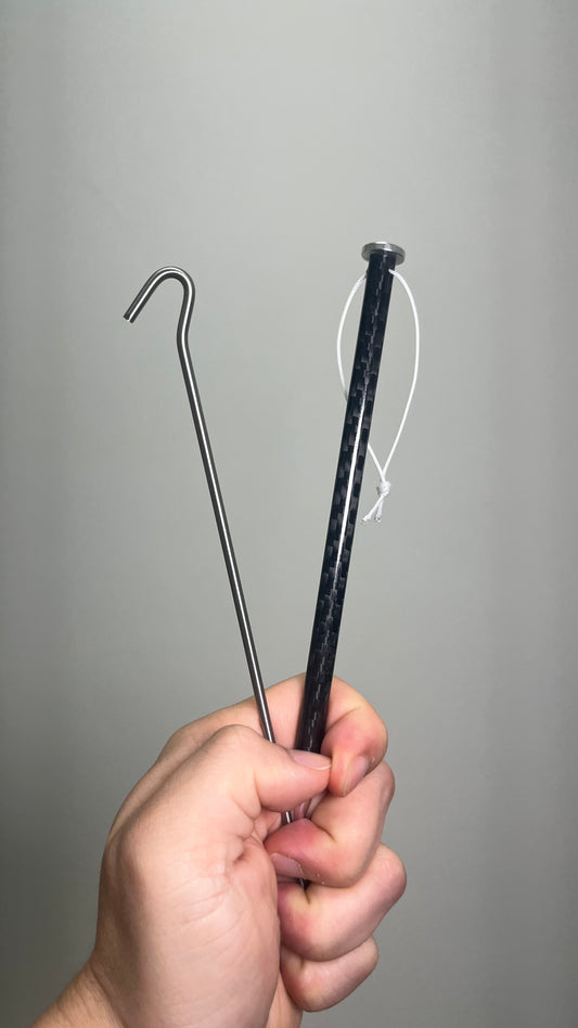 UnderStaker-High Stakes (6") 全黑營釘