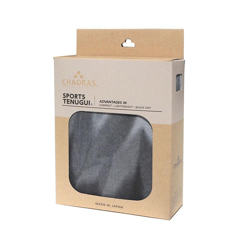 CHAORAS 戶外運動紮染巾着 黑白色