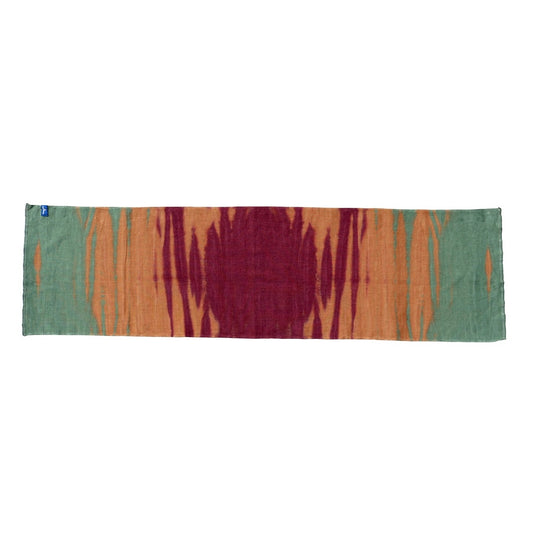 CHAORAS 戶外運動紮染巾 朱橙綠 Sunset Mountain