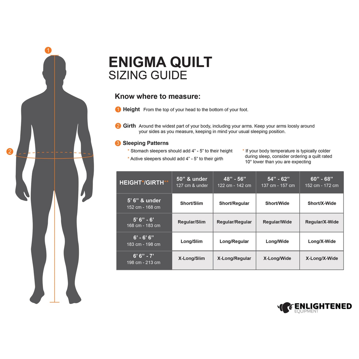 Enlightened Equipment Enigma 羽絨被 10D 850FP - Lite Lite Gear
