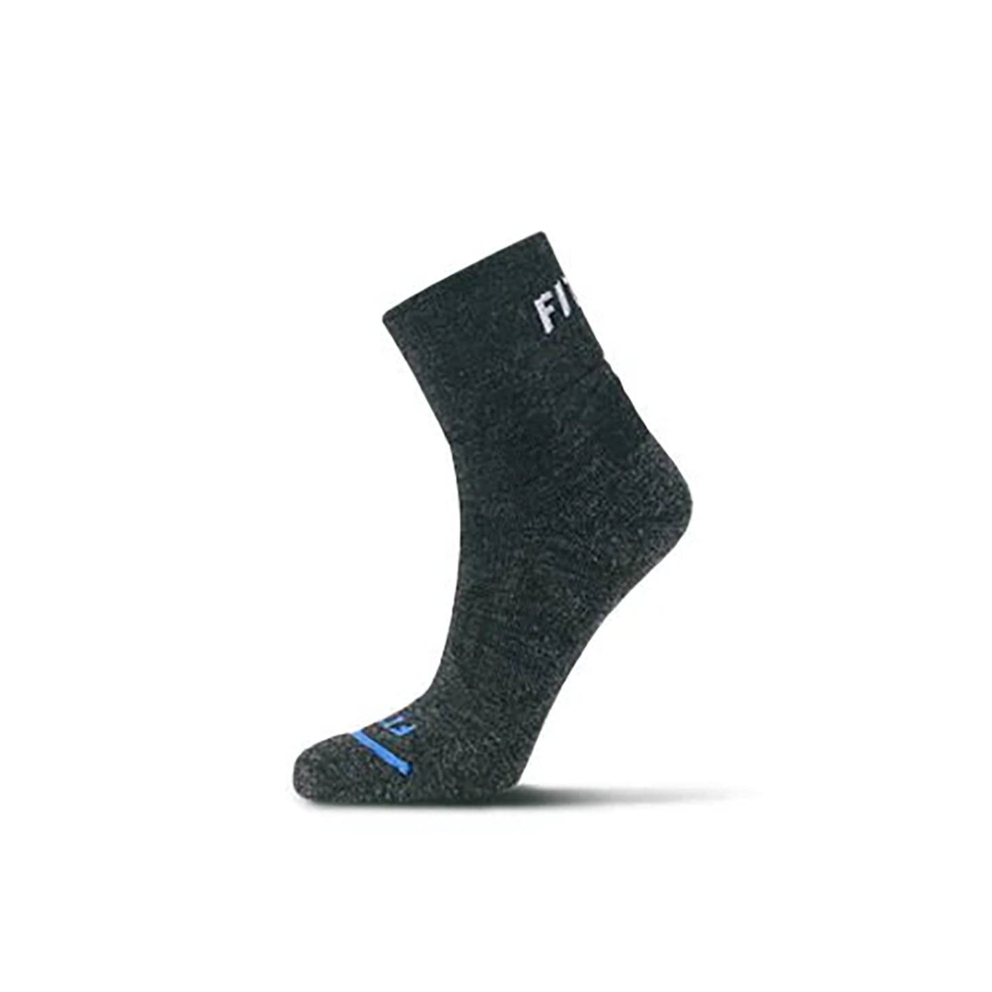 FITS 中短筒羊毛襪 Micro Light Performance Trail Quarter 碳黑色 - Lite Lite Gear