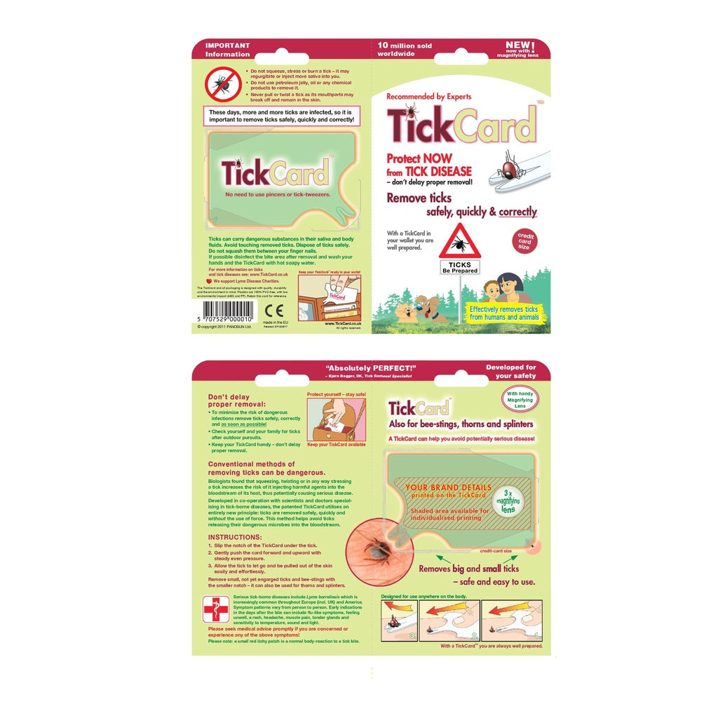 ティックカード 除蜱器 蜱蟲