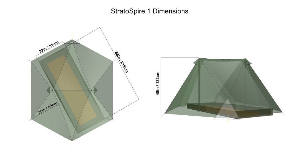 Tarptent StratoSpire 1P 超大單人自立帳 2023新版 - Lite Lite Gear
