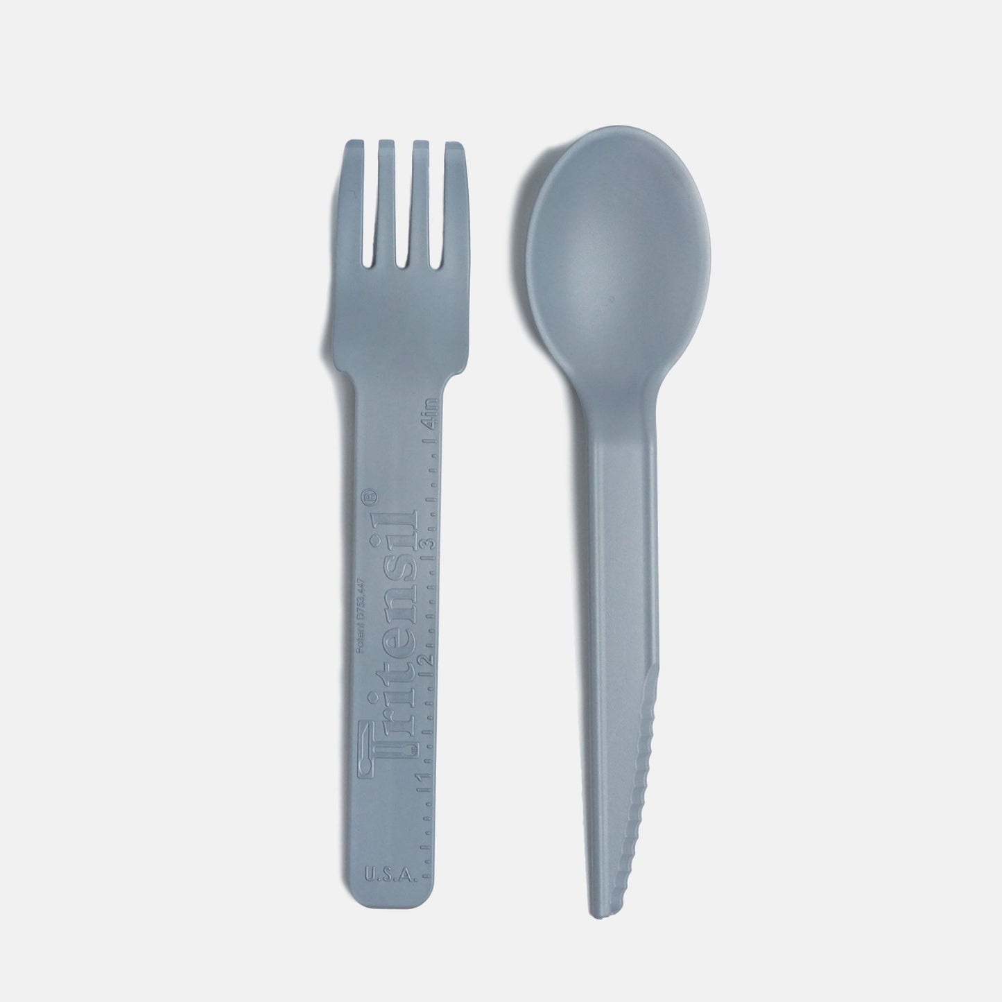Ultralight Non-Toxic Food Grade Utensil Full Size 長版 刀叉匙 - Lite Lite Gear