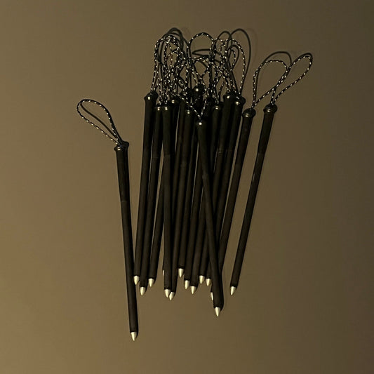 UnderStaker-High Stakes (6") 全黑營釘 - Lite Lite Gear