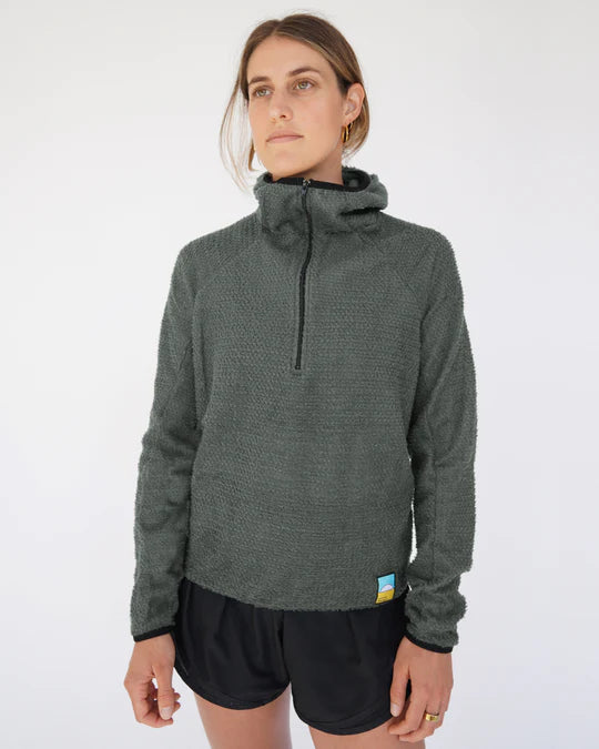 A90 Half-Zip Hoodie Dark Sage A90 Half-Zip Hoodie Dark Sage