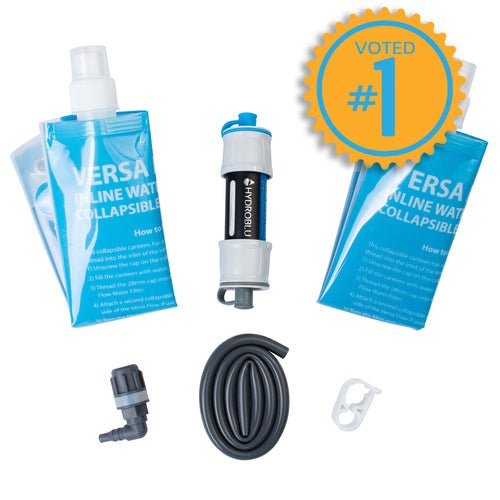 HydroBlu Versa Flow 濾水器 含水袋套組 - Lite Lite Gear