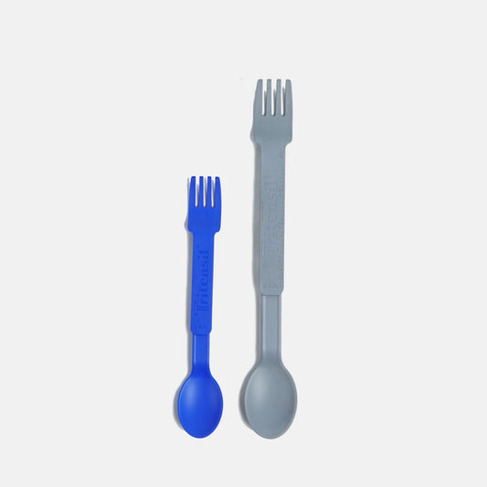 Ultralight Non-Toxic Food Grade Utensil Full Size 長版 刀叉匙 - Lite Lite Gear